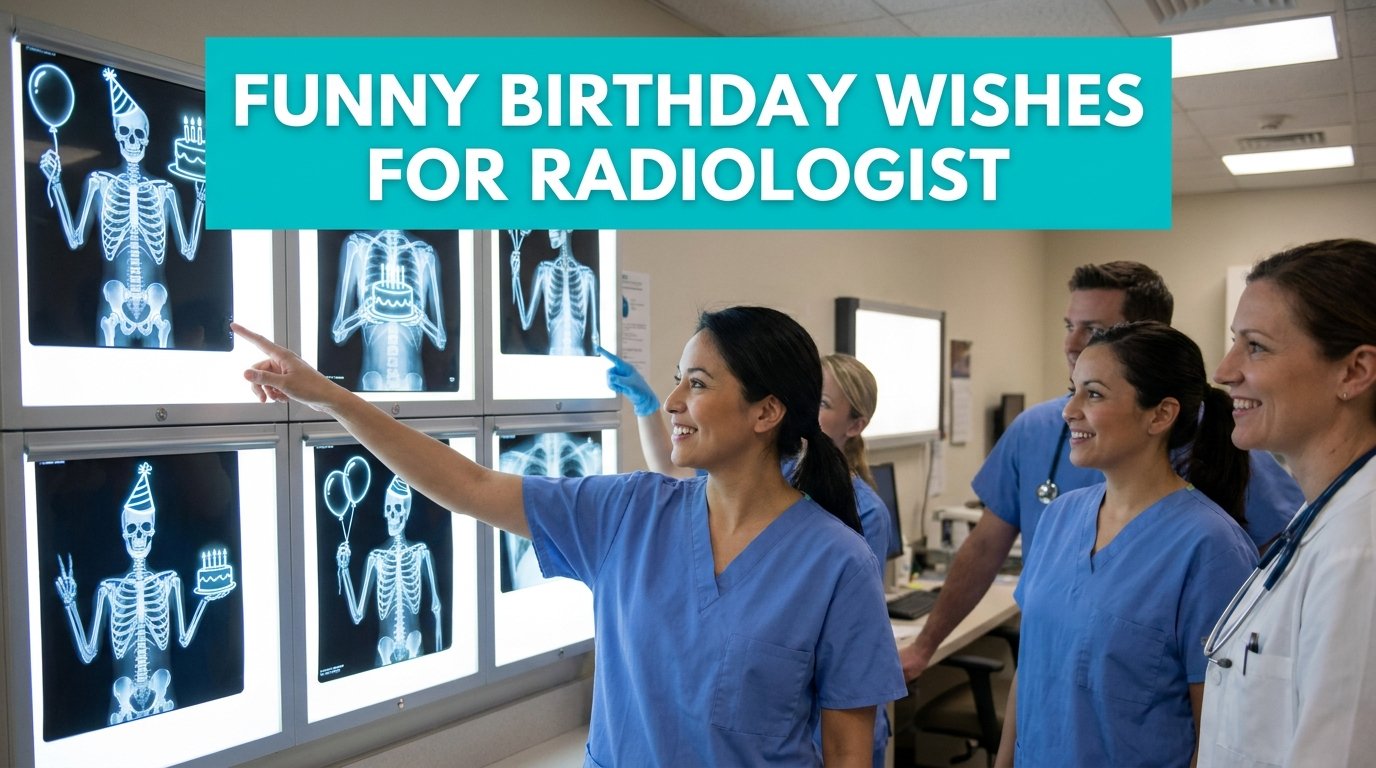 Funny Birthday Wishes for Radiologist