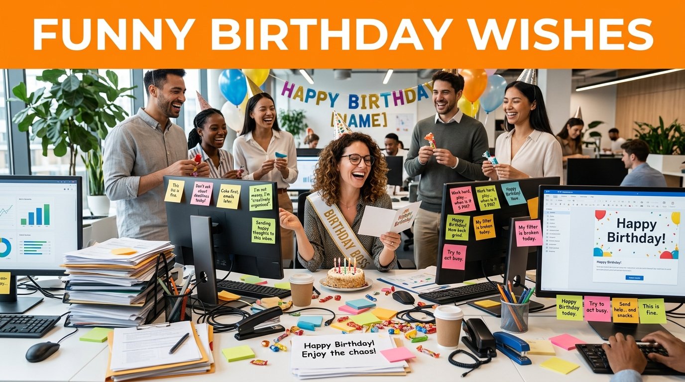 Funny Birthday Wishes for Team Leader