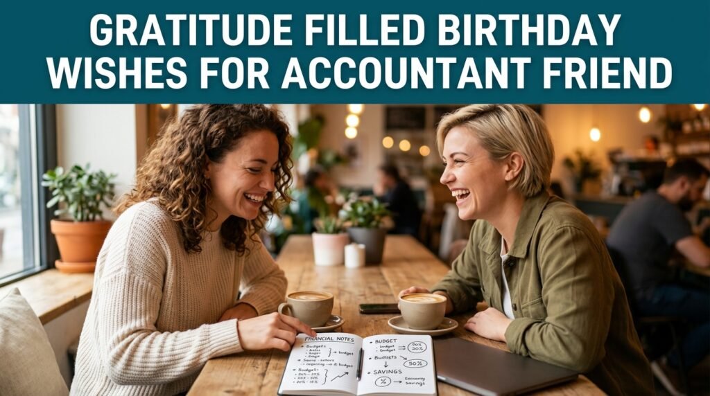 Gratitude Filled Birthday Wishes for Accountant Friend