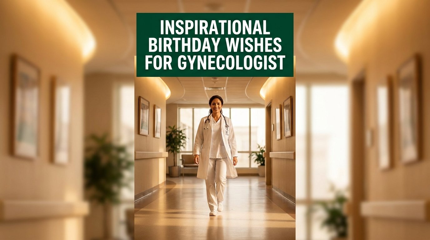 Inspirational Birthday Wishes for Gynecologist