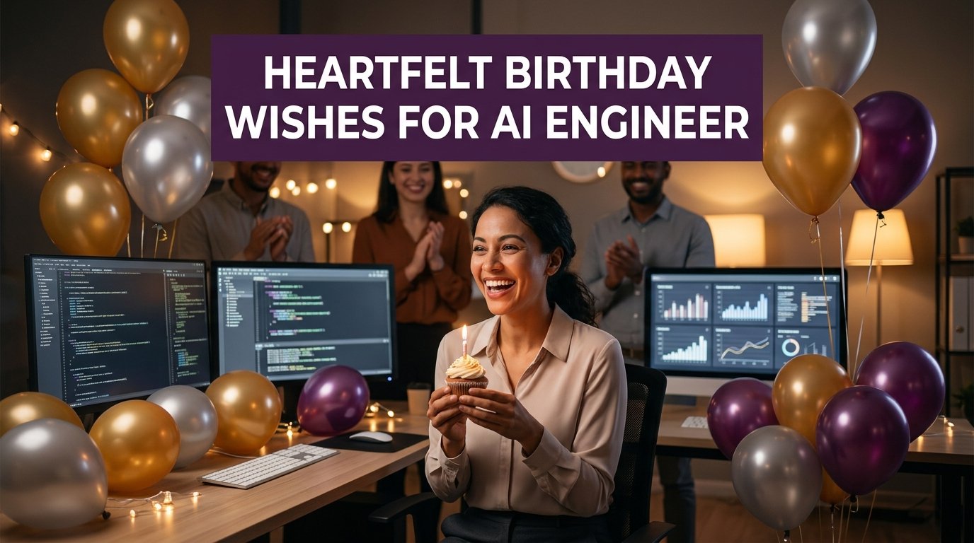 Heartfelt Birthday Wishes for AI Engineer
