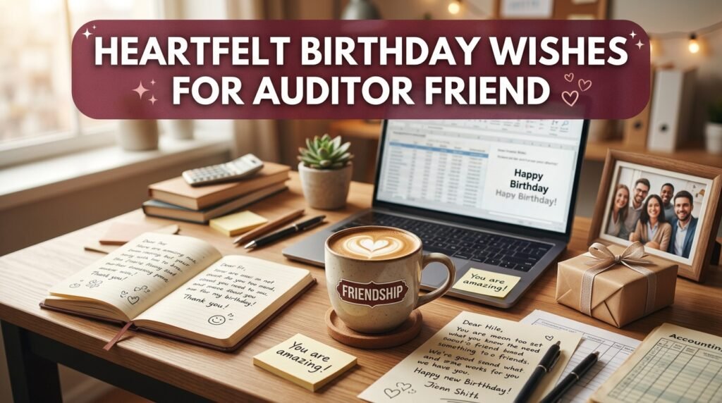 Heartfelt Birthday Wishes for Auditor Friend