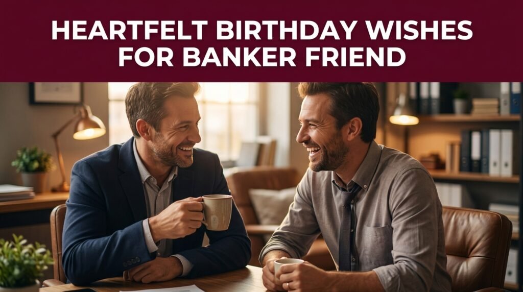 Heartfelt Birthday Wishes for Banker Friend