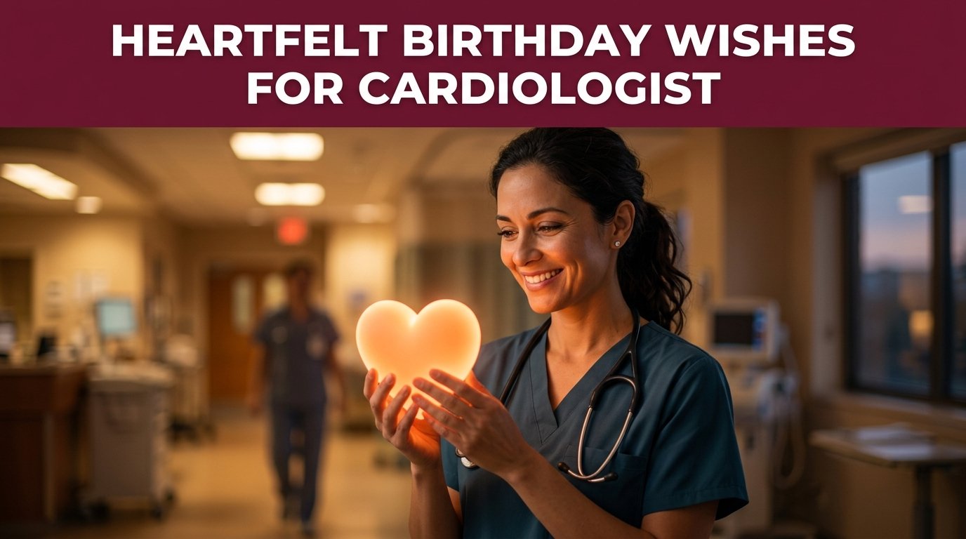 Heartfelt Birthday Wishes for Cardiologist
