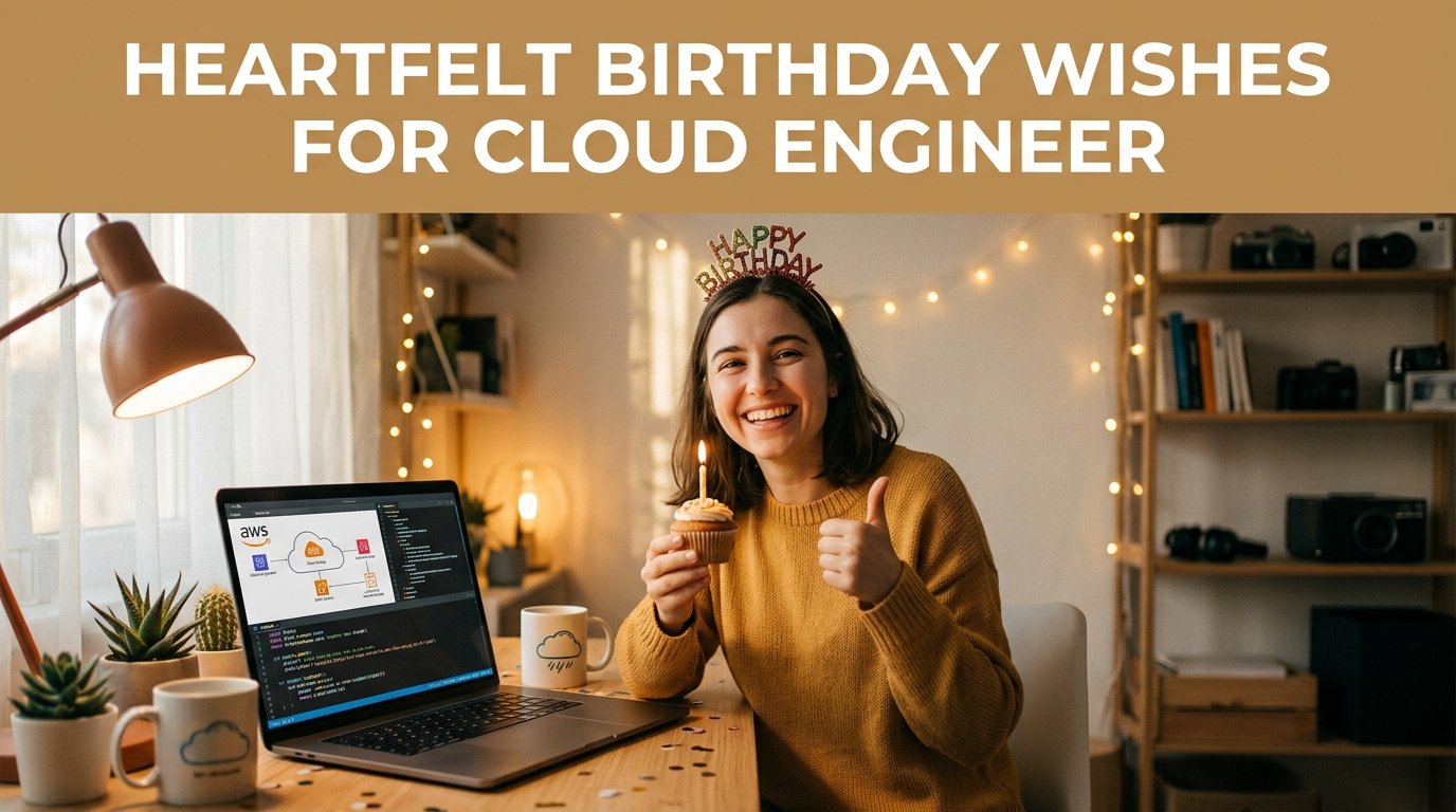 Heartfelt Birthday Wishes for Cloud Engineer