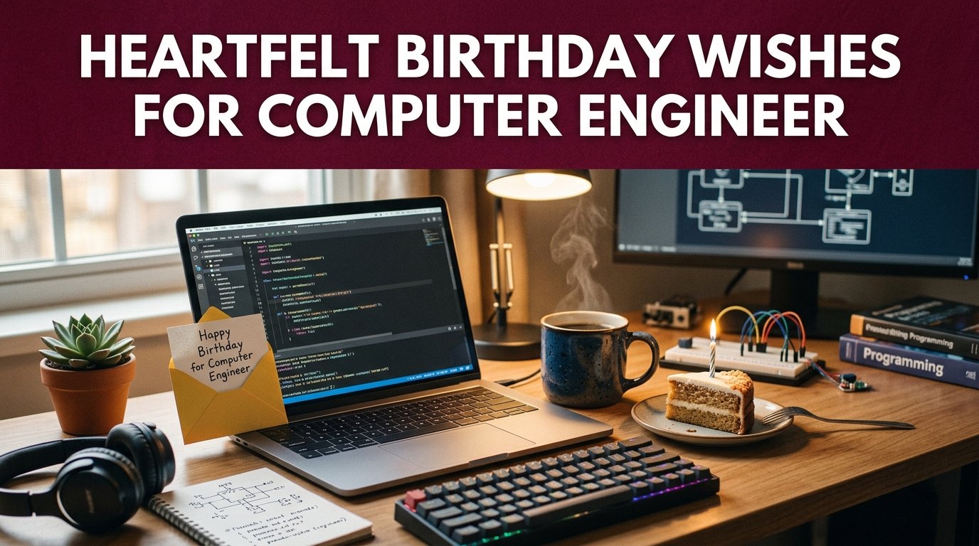 Heartfelt Birthday Wishes for Computer Engineer