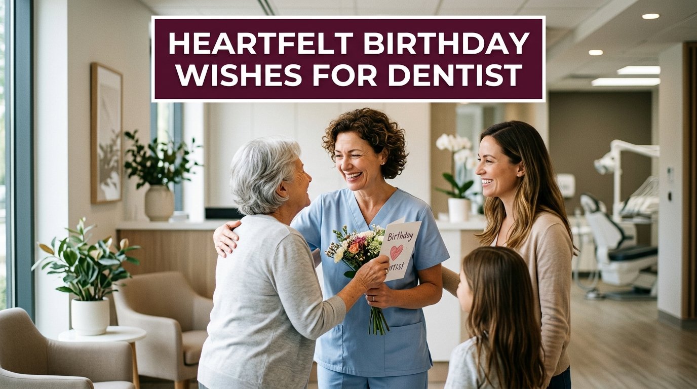 Heartfelt Birthday Wishes for Dentist