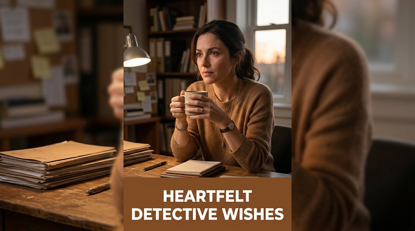 Heartfelt Birthday Wishes for Detective