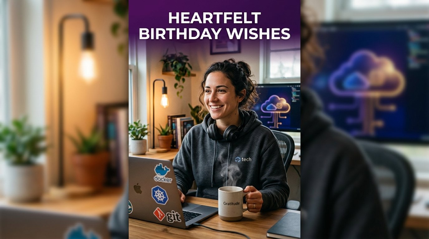 Heartfelt Birthday Wishes for DevOps Engineer