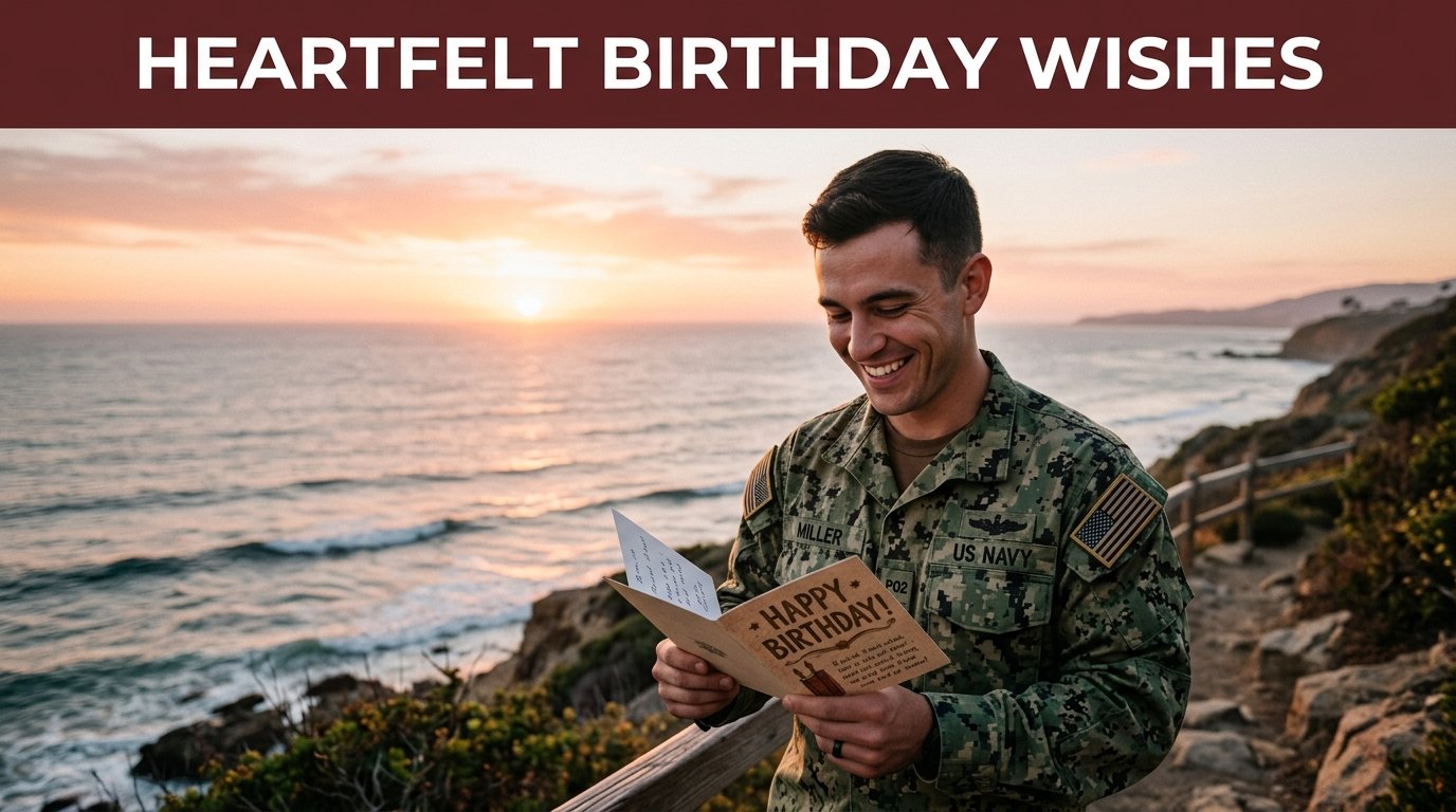 Heartfelt Birthday Wishes for Navy Officer