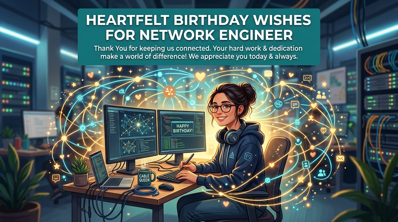 Heartfelt Birthday Wishes for Network Engineers