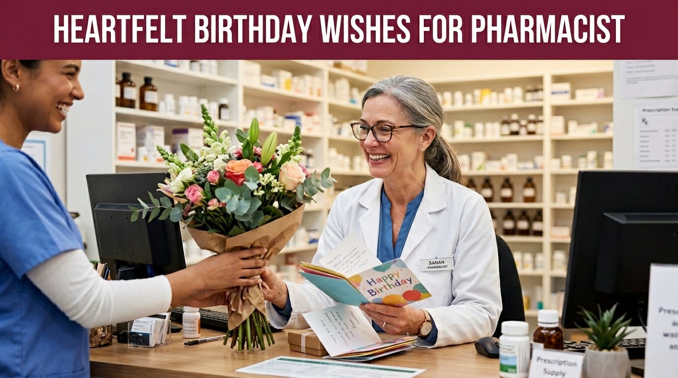Heartfelt Birthday Wishes for Pharmacist