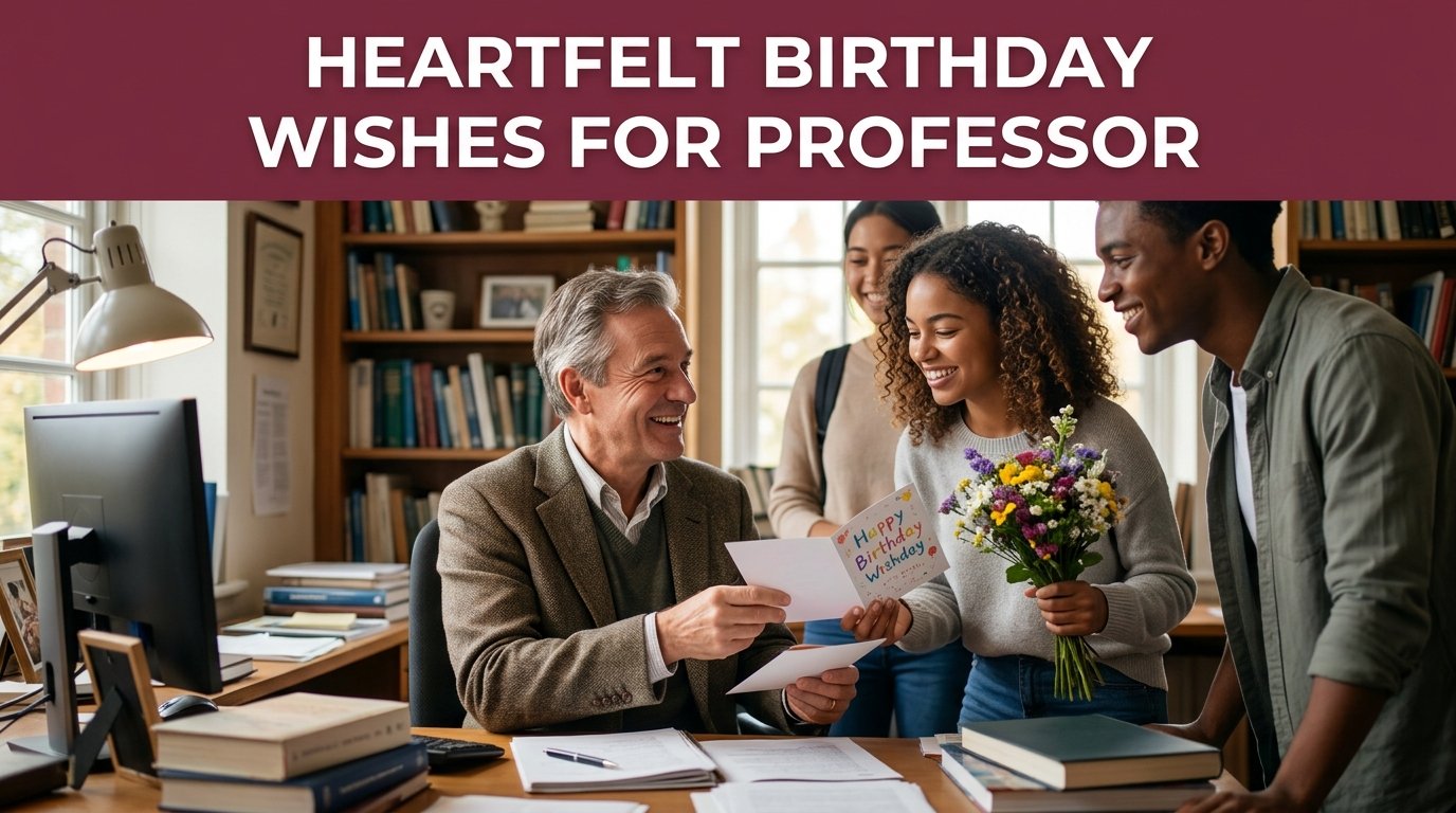 Heartfelt Birthday Wishes for Professor