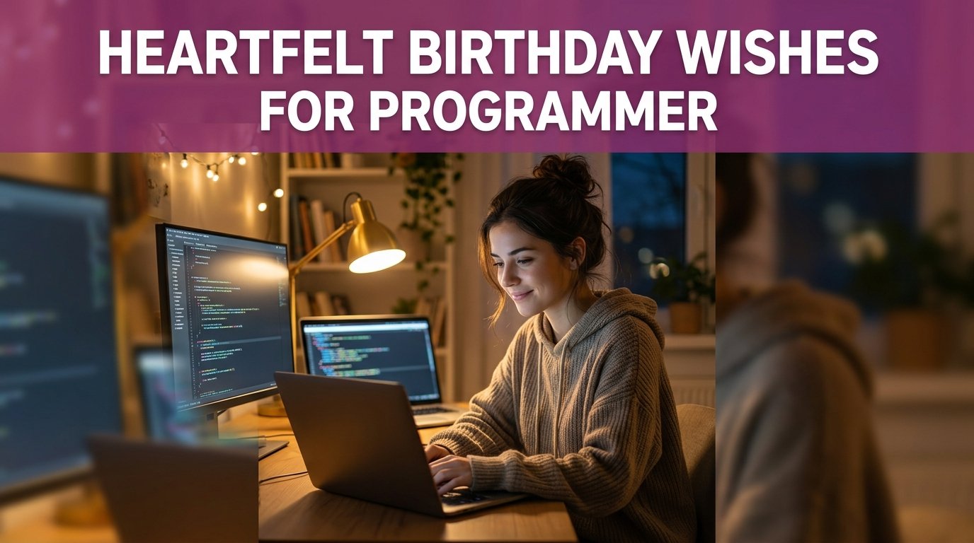 Heartfelt Birthday Wishes for Programmer