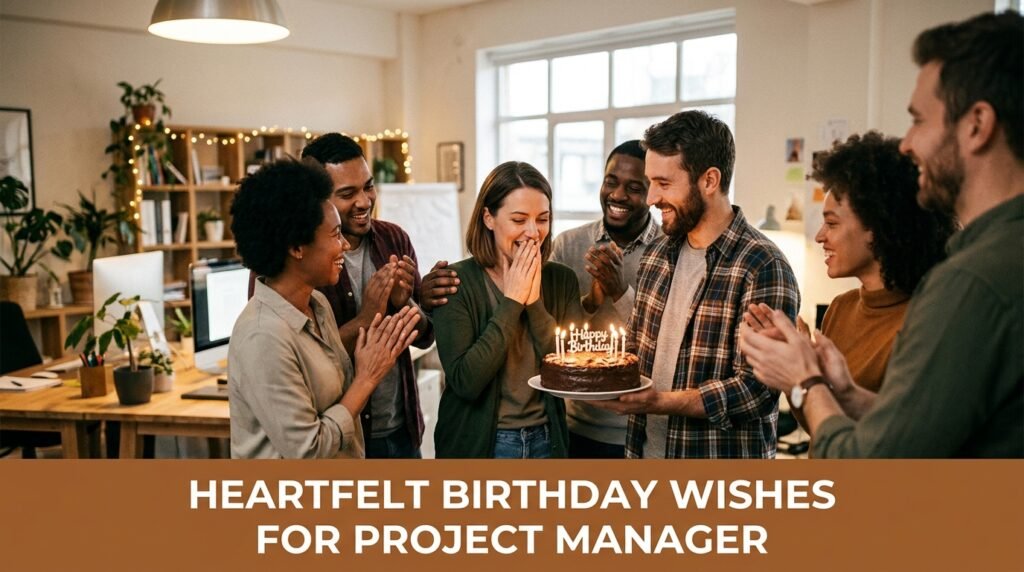 Heartfelt Birthday Wishes for Project Manager