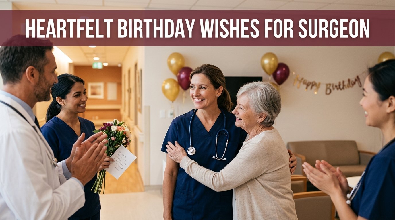 Heartfelt Birthday Wishes for Surgeon