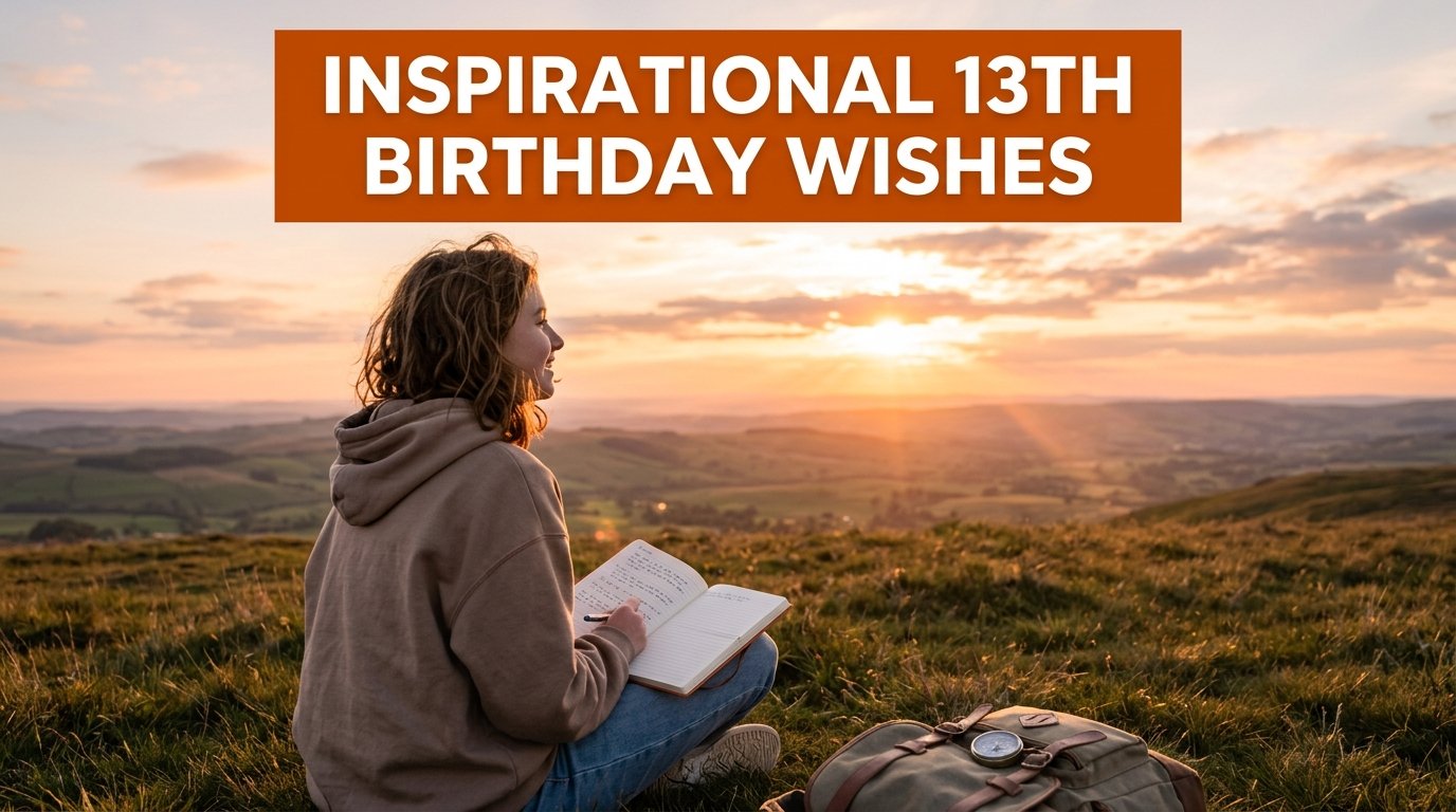 Inspirational 13th Birthday Wishes
