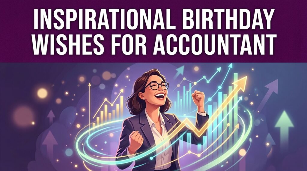 Inspirational Birthday Wishes for Accountant