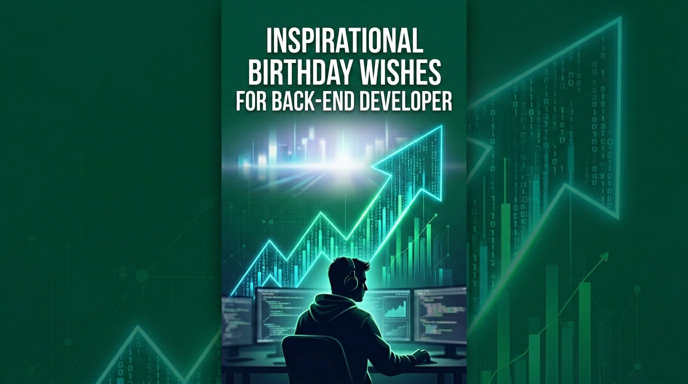 Inspirational Birthday Wishes for Back-End Developer