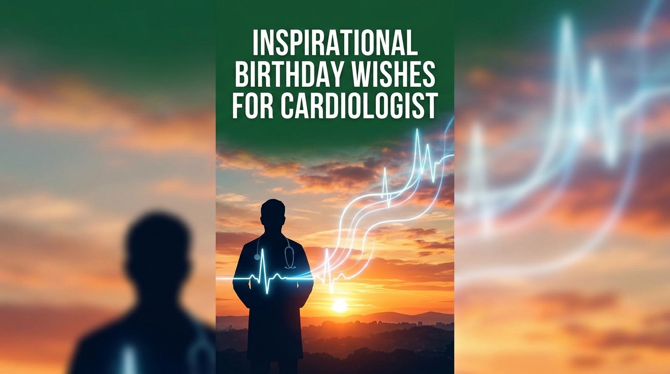 Inspirational Birthday Wishes for Cardiologist