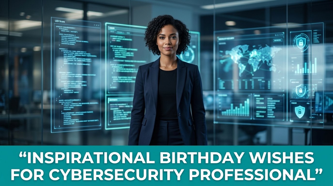 Inspirational Birthday Wishes for Cybersecurity Professional