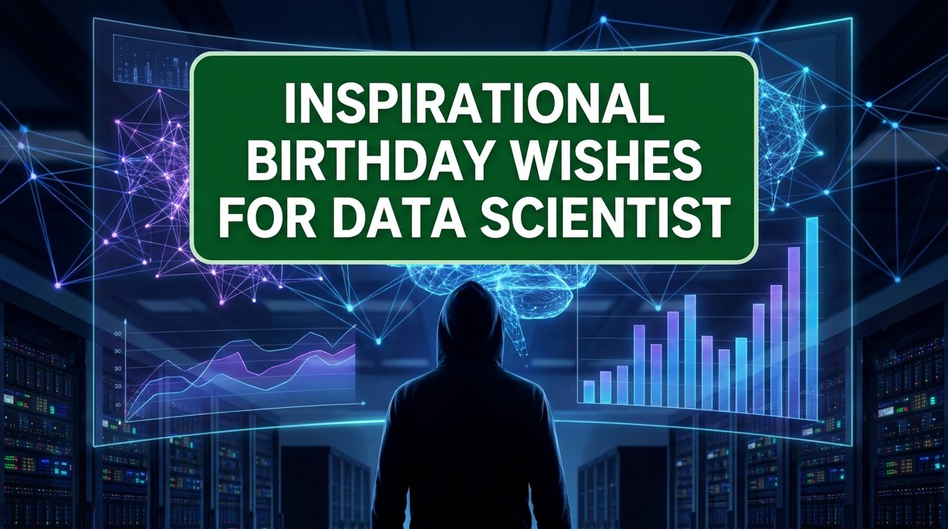 Inspirational Birthday Wishes for Data Scientist