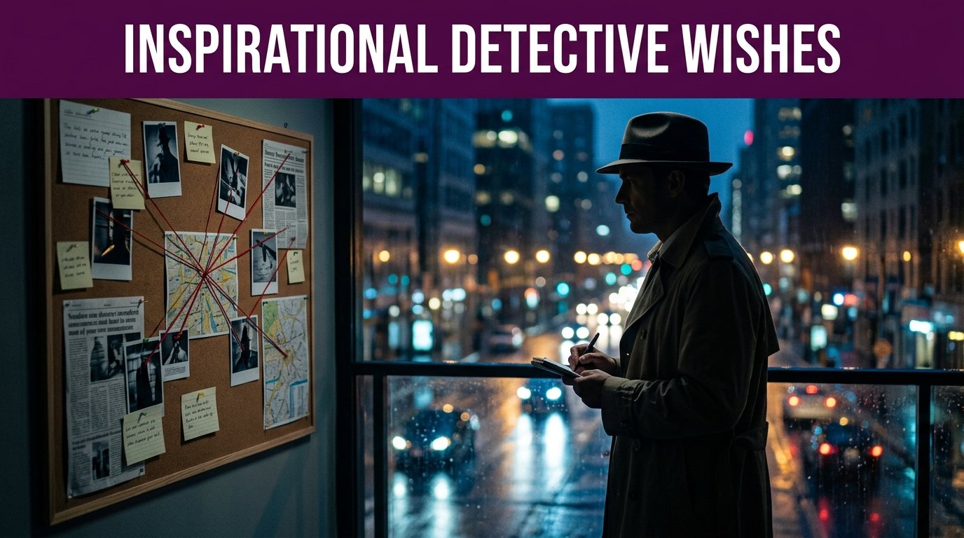 Inspirational Birthday Wishes for Detective