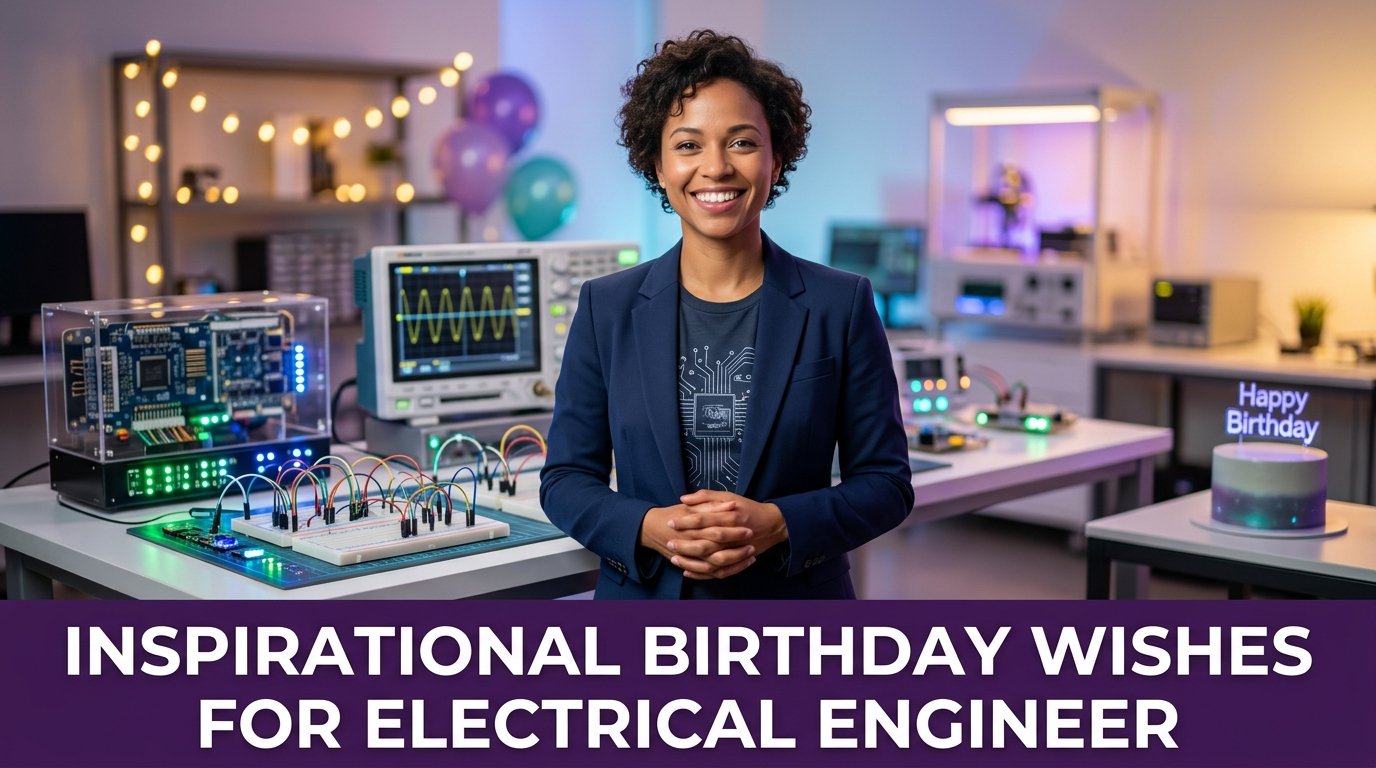 Inspirational Birthday Wishes for Electrical Engineer
