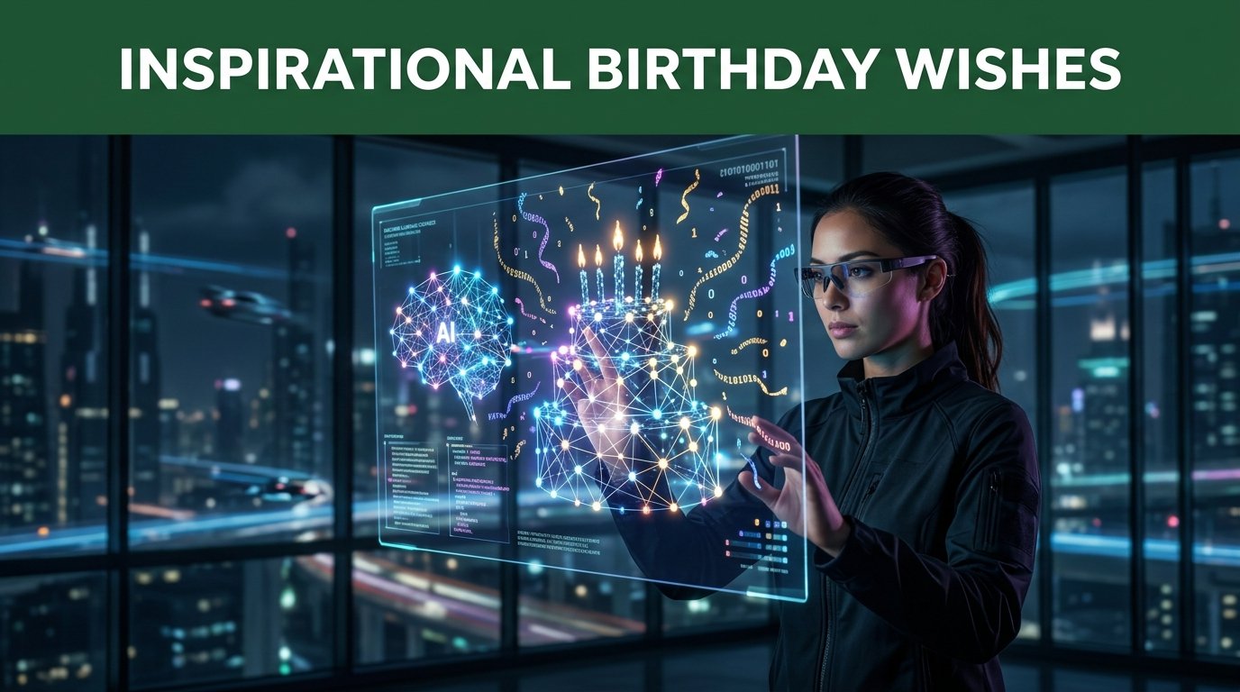 Inspirational Birthday Wishes for Machine Learning Engineer