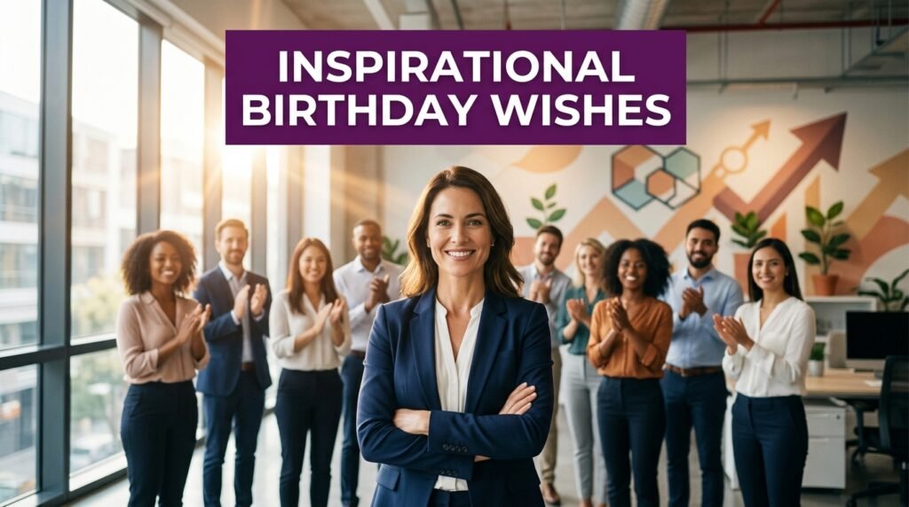 Inspirational Birthday Wishes for Team Leader