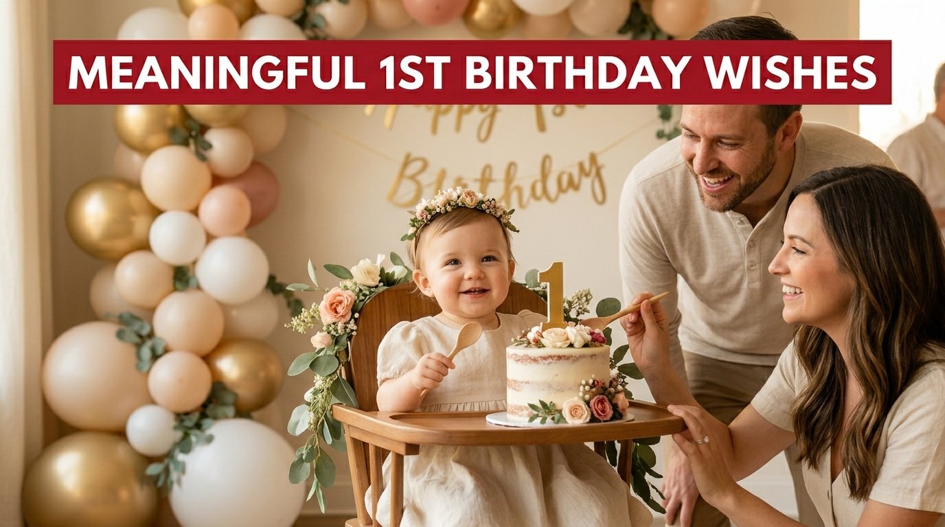Meaningful 1st Birthday Wishes