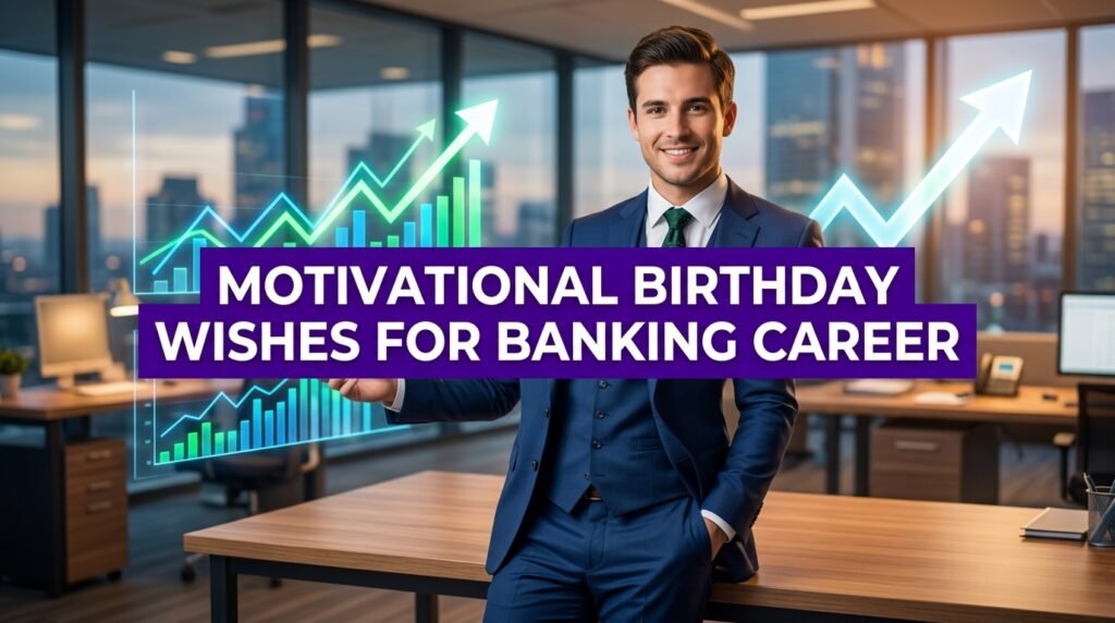 Motivational Birthday Wishes for Banking Career