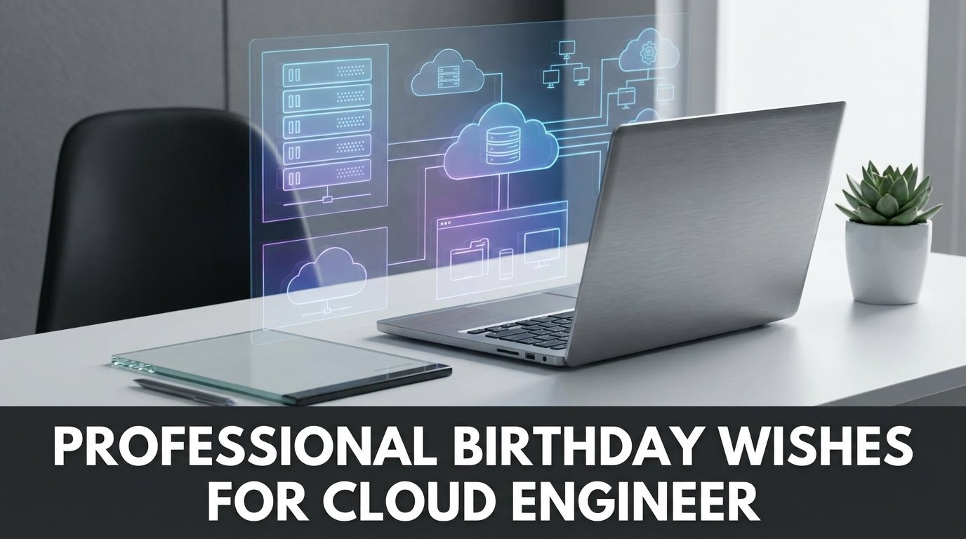 Professional Birthday Wishes for Cloud Engineer