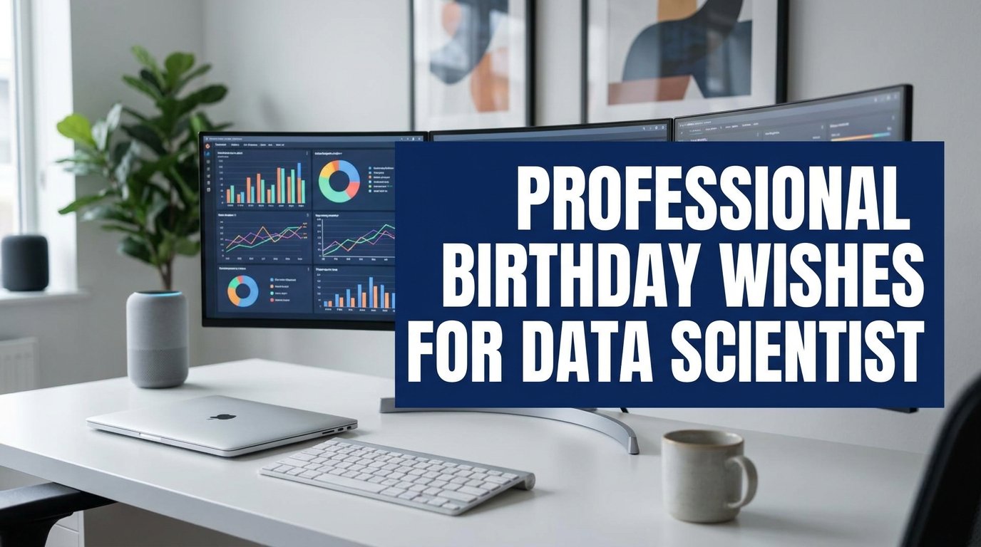 Professional Birthday Wishes for Data Scientist