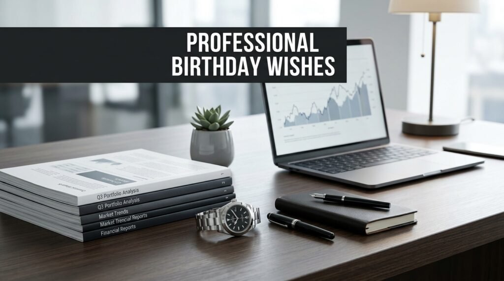 Professional Birthday Wishes for Financial Advisor