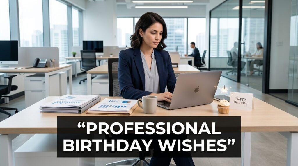 Professional Birthday Wishes for Marketing Manager