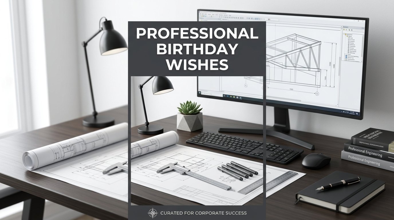 Professional Birthday Wishes for Mechanical Engineer