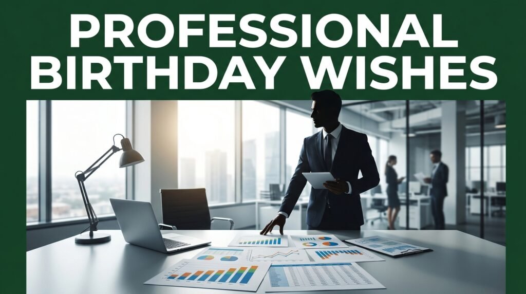 Professional Birthday Wishes for Sales Manager