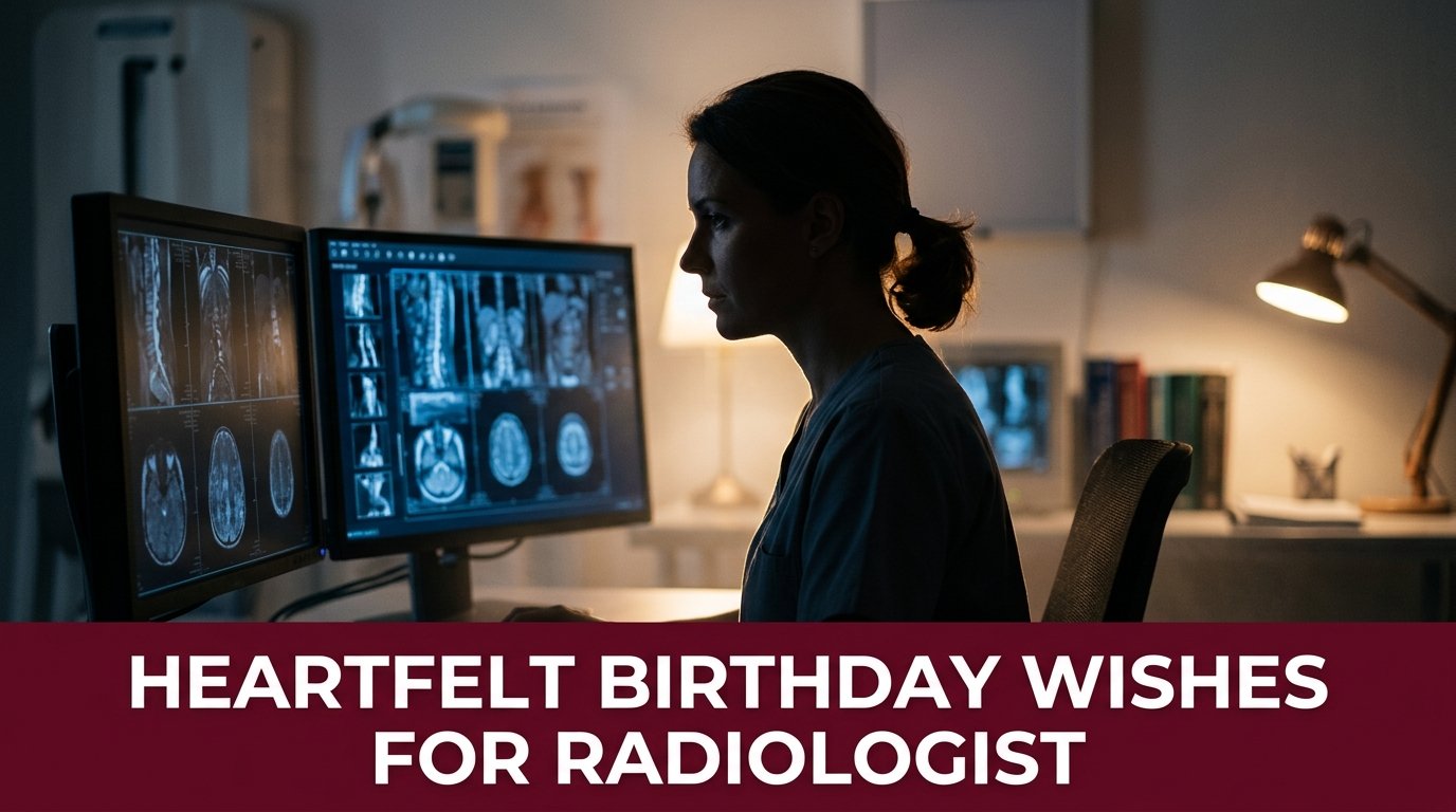 Heartfelt Birthday Wishes for Radiologist