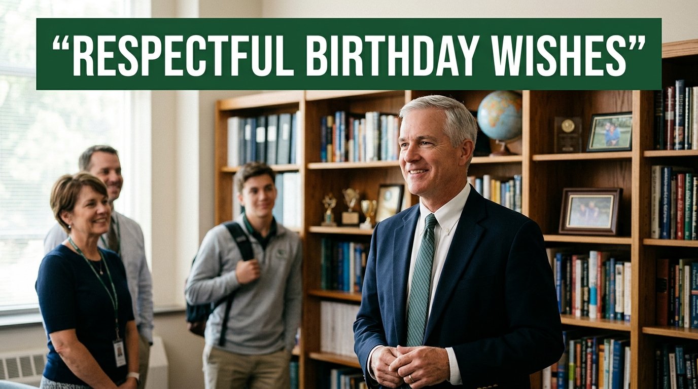 Respectful Birthday Wishes