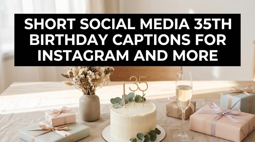Short Social Media 35th Birthday