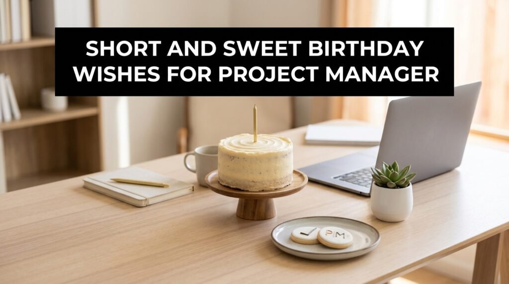 Short and Sweet Birthday Wishes for Project Manager