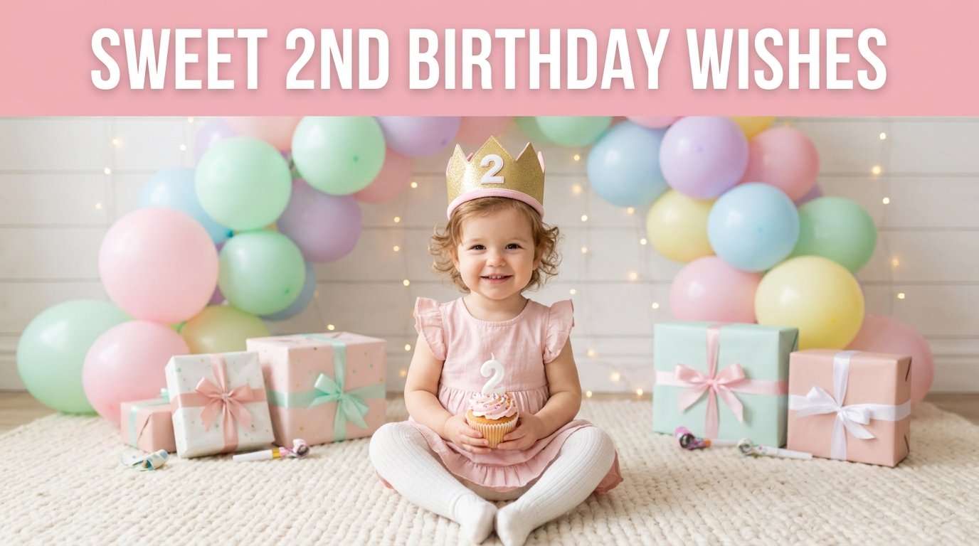Sweet 2nd Birthday Wishes