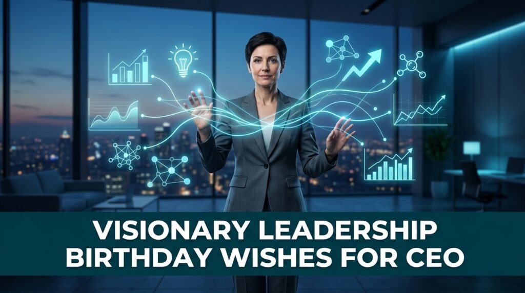 Visionary Leadership Birthday Wishes for CEO