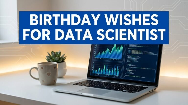 270+ Birthday Wishes for Data Scientist: Funny & Heartfelt Wishes