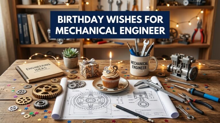 370+ Birthday Wishes for Mechanical Engineers You Can Use