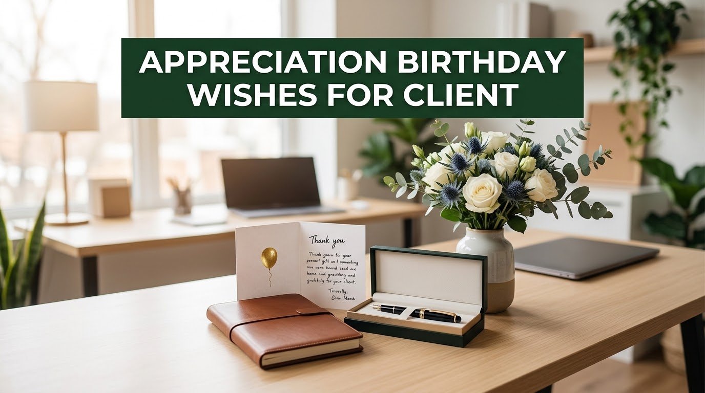 Appreciation Birthday Wishes for Client