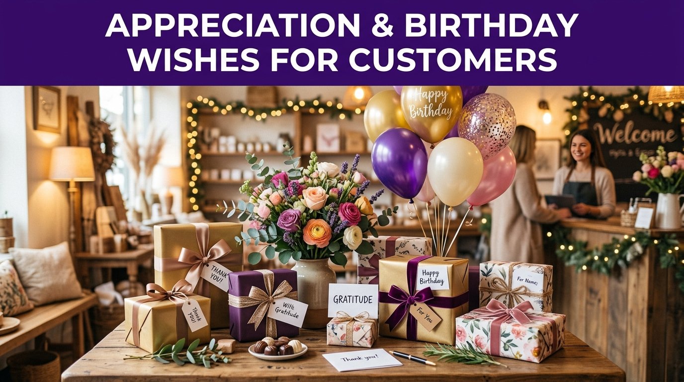 Appreciation Birthday Wishes for Customers