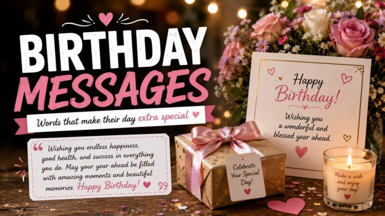 Birthday Messages for 2026
