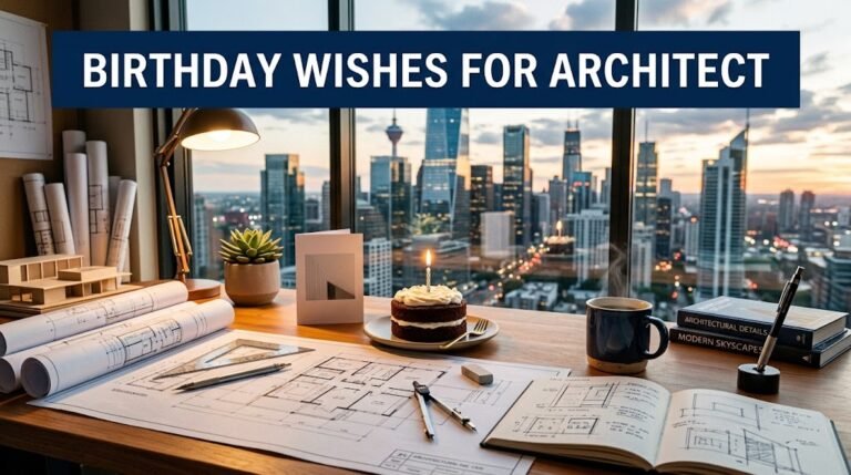 Birthday Wishes for Architect